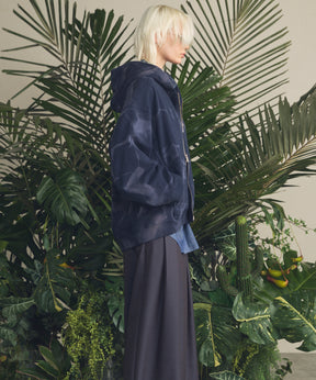 Sun-fade Prime-Over Sweat Zip Hoodie