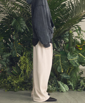 Chenille Yarn Corduroy Prime-Wide Easy Pants