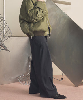 4 Colors Chambray Washable Wool Peaked Lapel Double Breasted Jacket