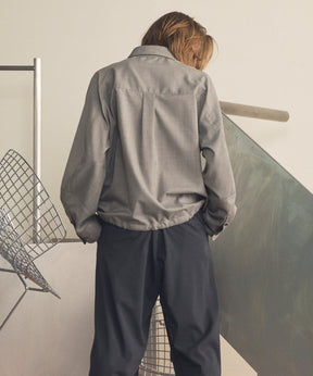 【26SS PRE-ORDER】NISHIKAWA KEORI Prime-Over Wool Curve Shirt