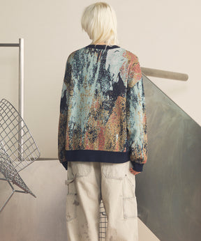 4 색 샹 브레이 세탁 가능한 양모 피크 라펠 더블 가슴 재킷