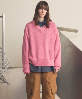 4 색 샹 브레이 세탁 가능한 양모 피크 라펠 더블 가슴 재킷