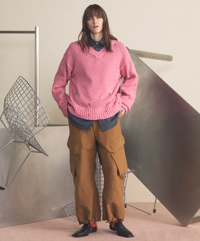 4 색 샹 브레이 세탁 가능한 양모 피크 라펠 더블 가슴 재킷