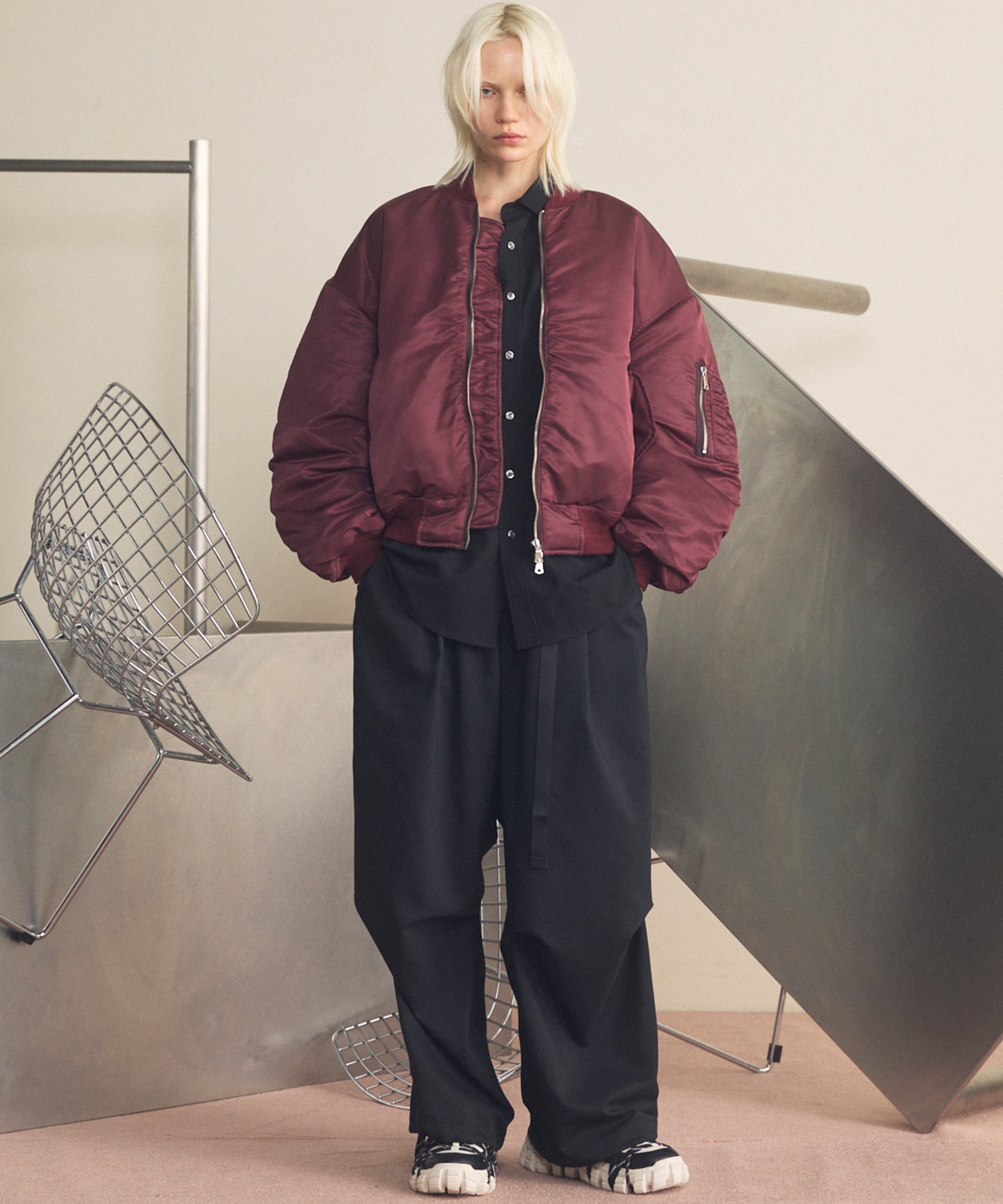 4 색 샹 브레이 세탁 가능한 양모 피크 라펠 더블 가슴 재킷