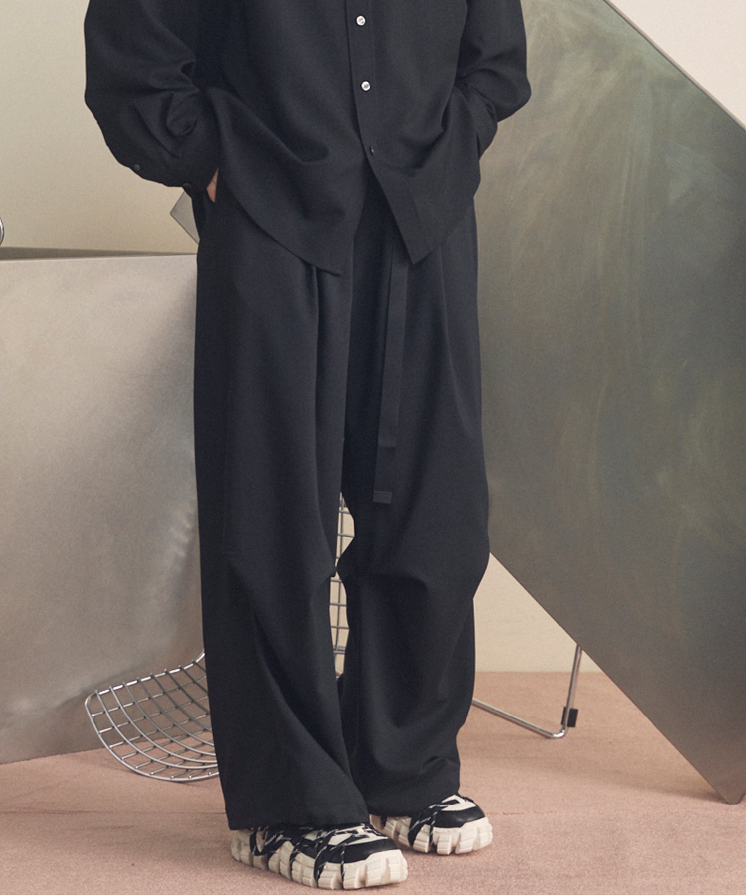 4 색 샹 브레이 세탁 가능한 양모 피크 라펠 더블 가슴 재킷