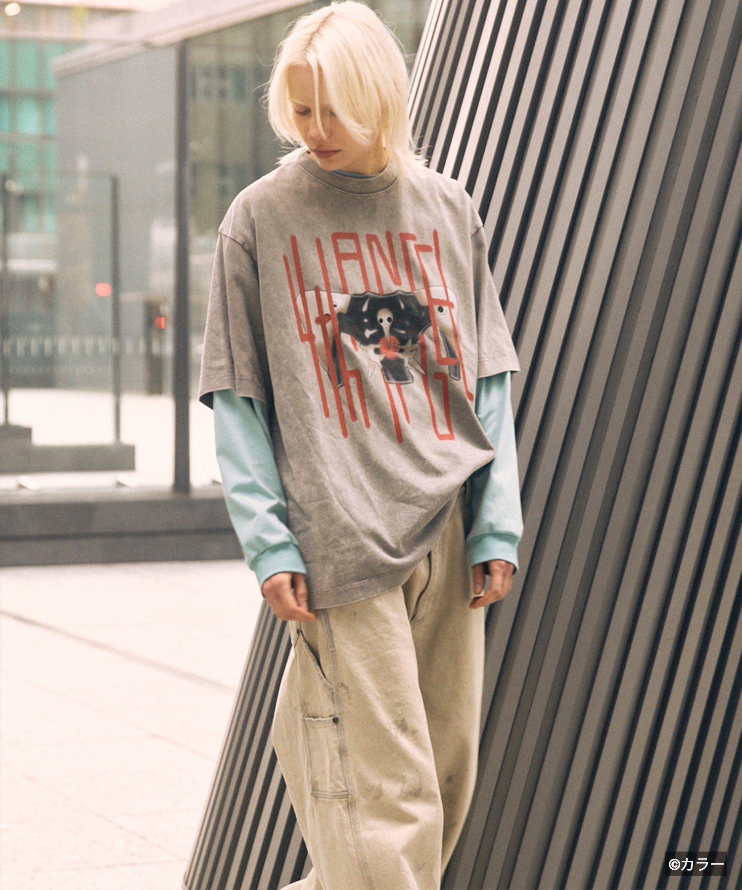 【26SS PRE-ORDER】【EVANGELION for MAISON SPECIAL】Prime-Over Crew Neck Graphic T-Shirt