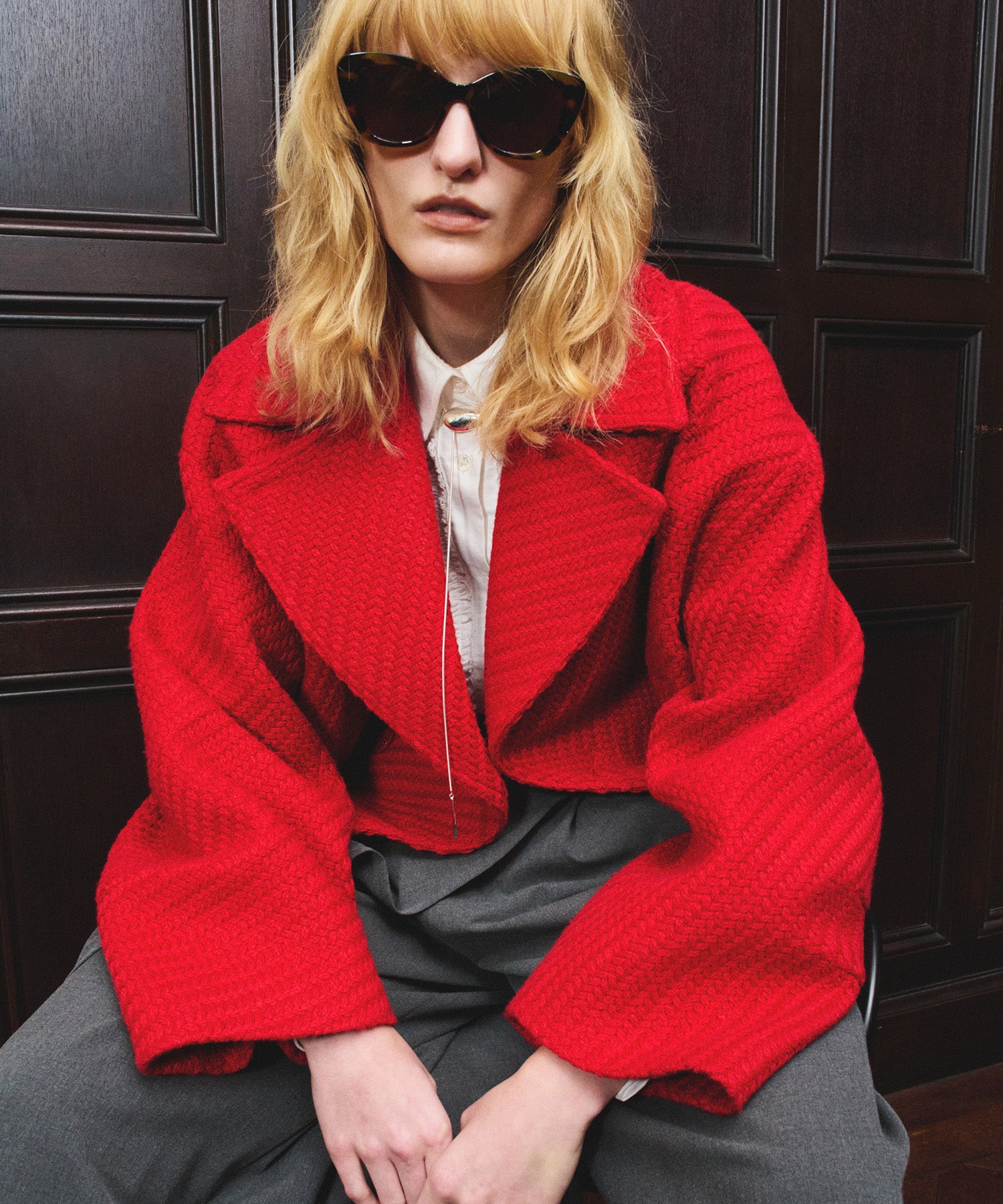 【26WINTER COLLECTION】Short Pea Coat
