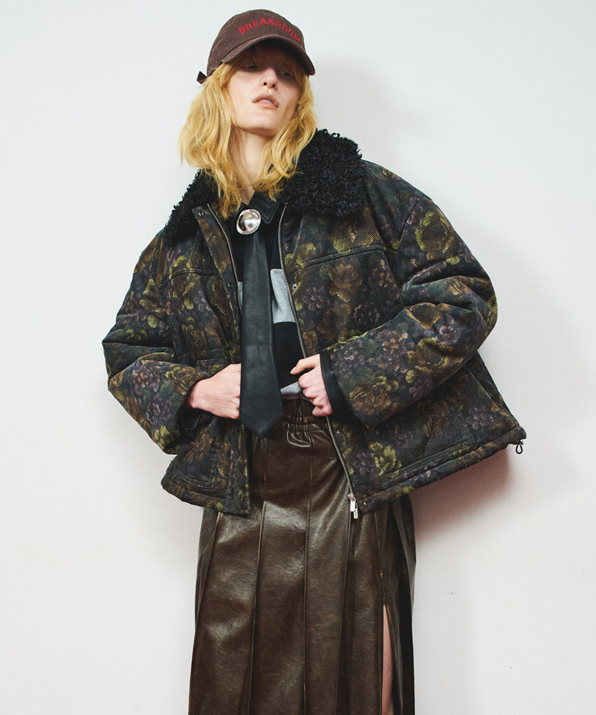 [26WINTER COLLECTION] 2WAY 领羽绒外套