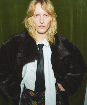 【26WINTER COLLECTION】Mid-Length Volume Fur Coat