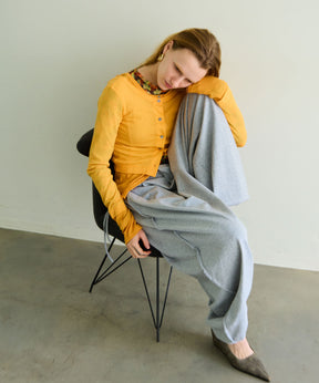 【PRE-ORDER】2way Neck Bicolor Comfort Top