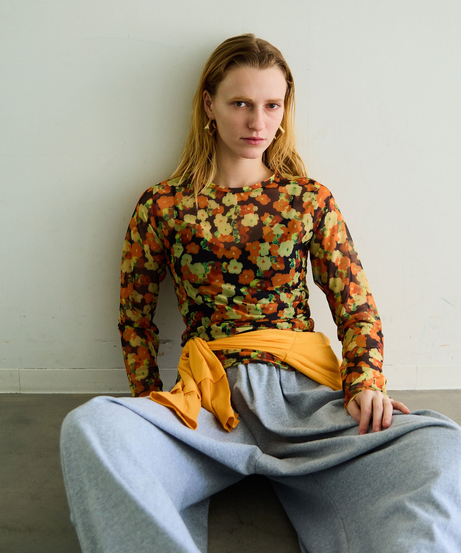 【26SPRING PRE-ORDER】Flower Print Tops