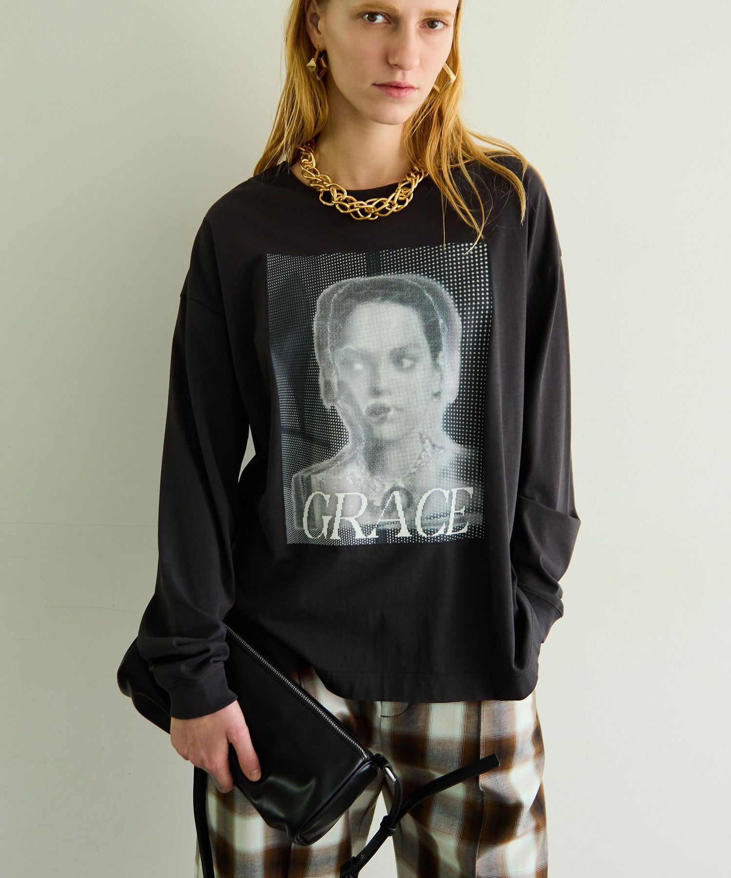 GRACE Print Long Sleeve Tee