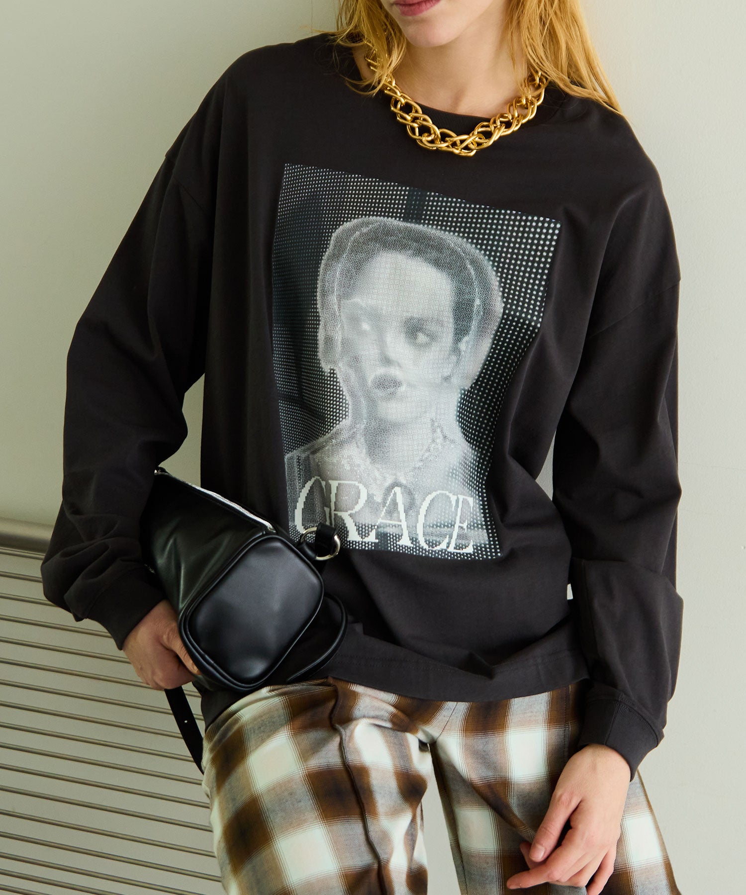 GRACE Print Long Sleeve Tee