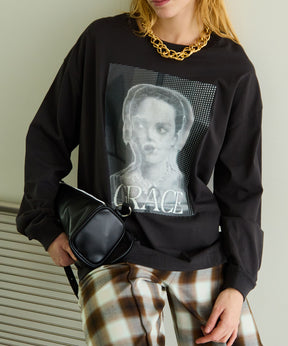 GRACE Print Long Sleeve Tee