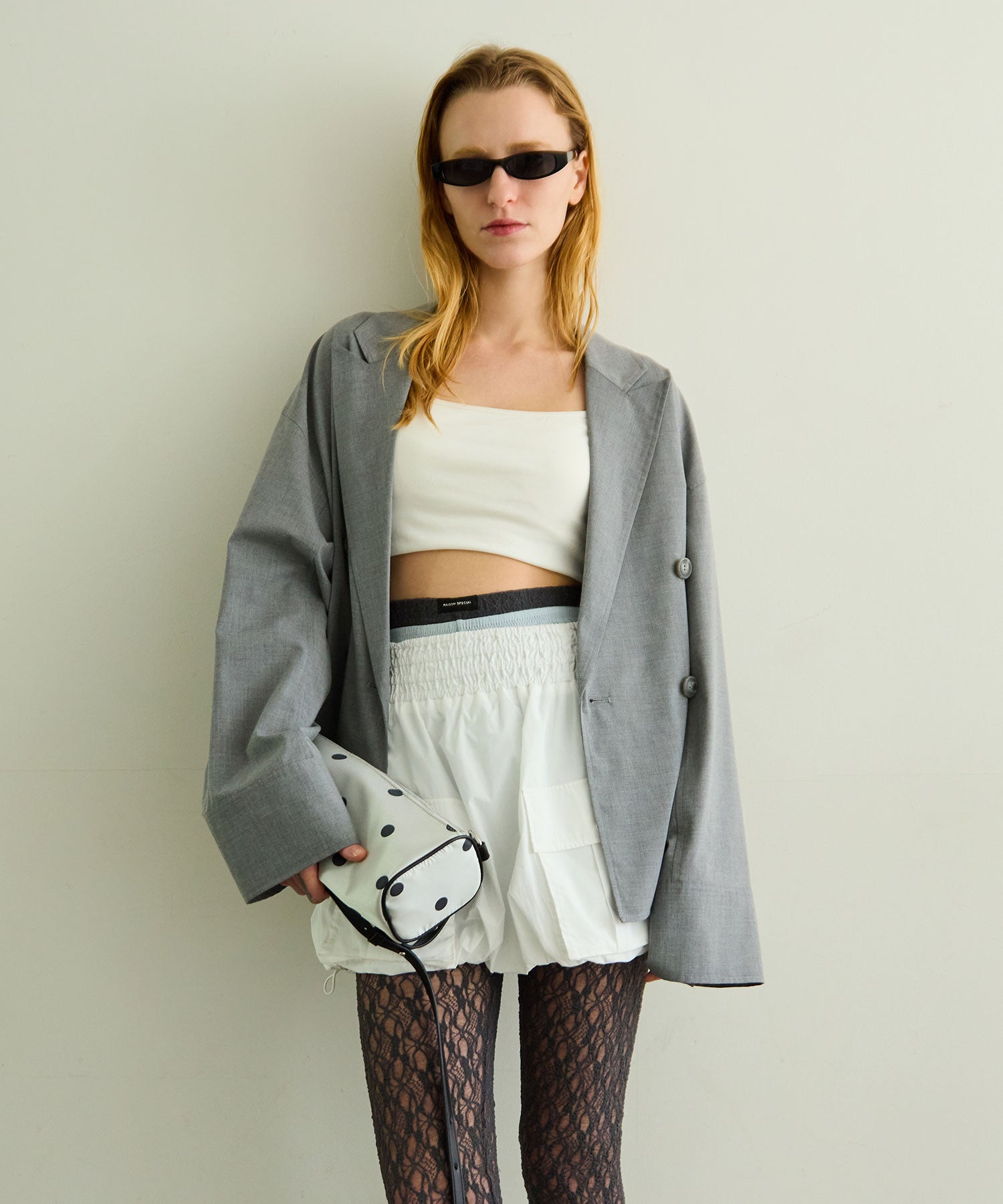 Shaped Cocoon Sleeve Jacket