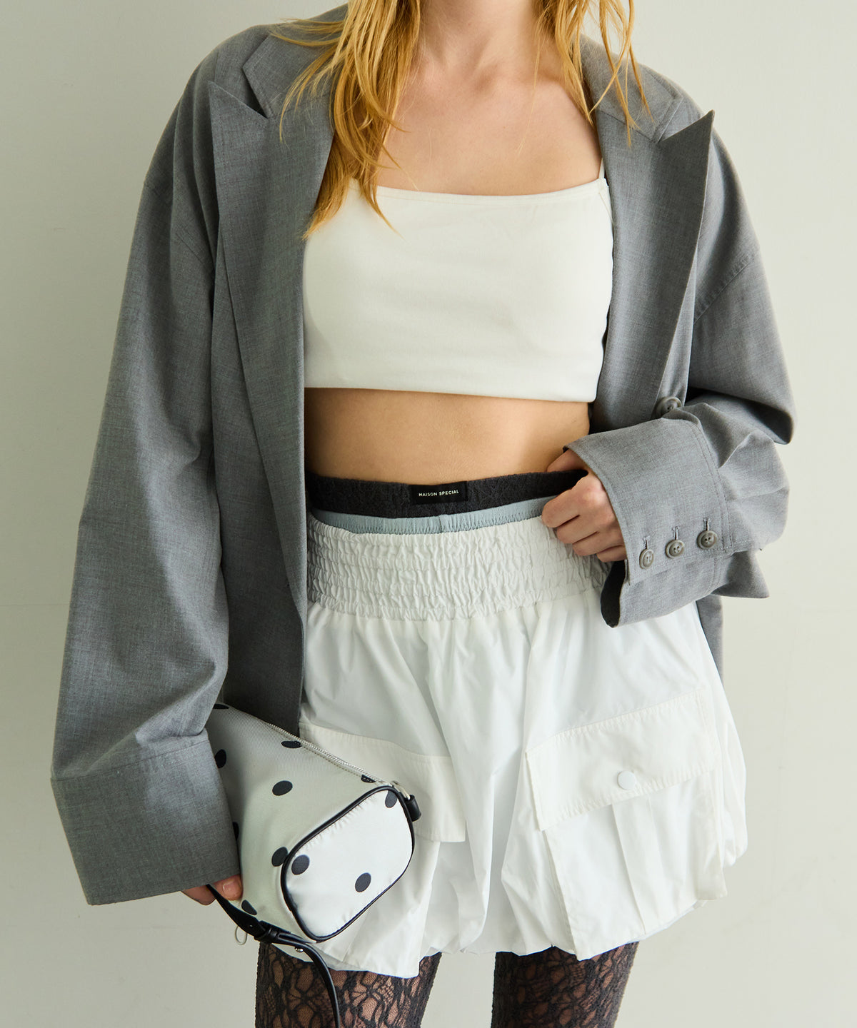 Jacket-Like Loose Shirt