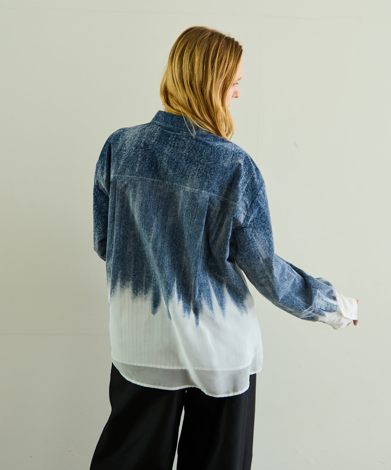 【26SPRING PRE-ORDER】Flocky Denim Shirt