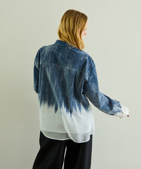 【26SPRING PRE-ORDER】Flocky Denim Shirt