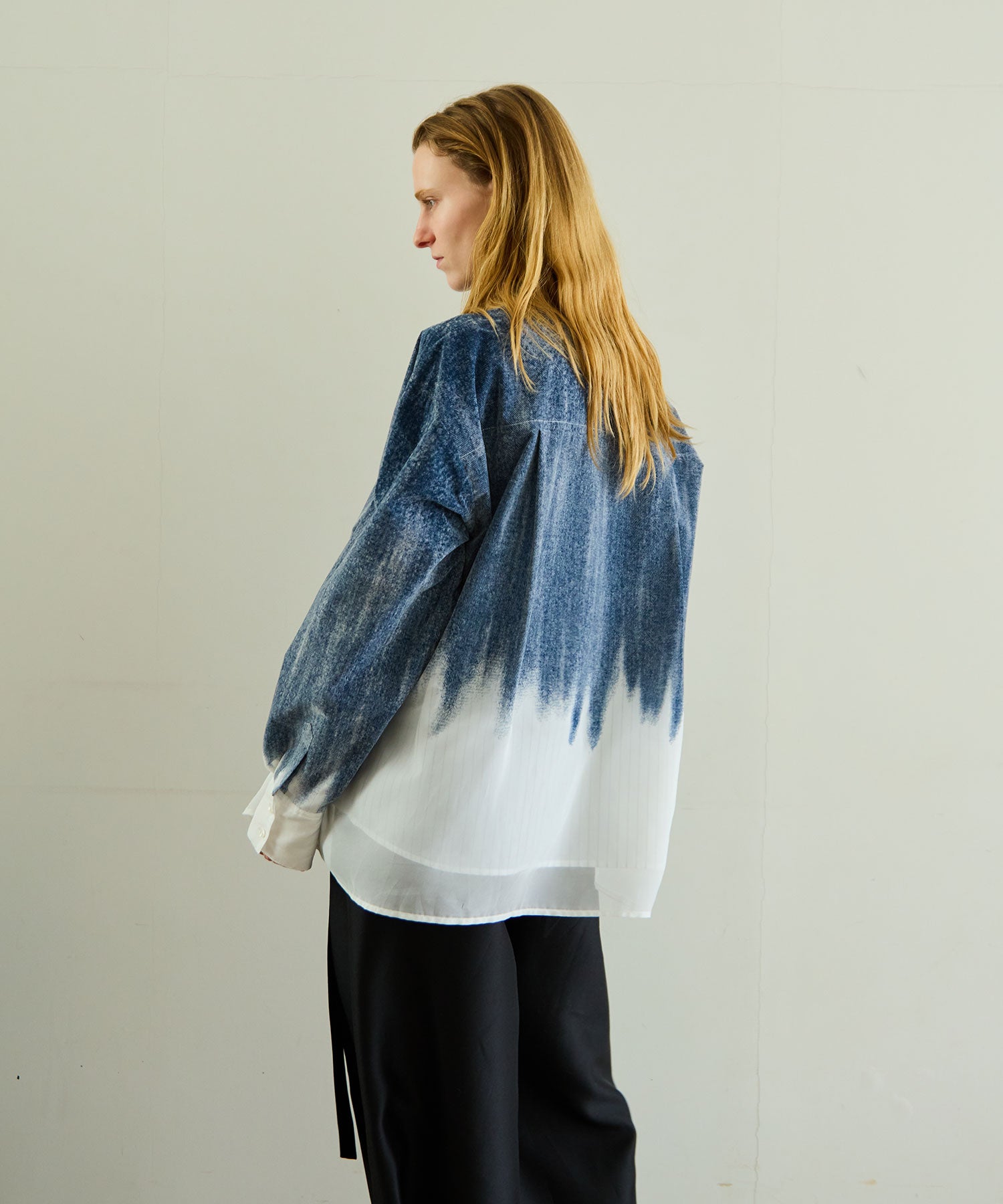 【26SPRING PRE-ORDER】Flocky Denim Shirt