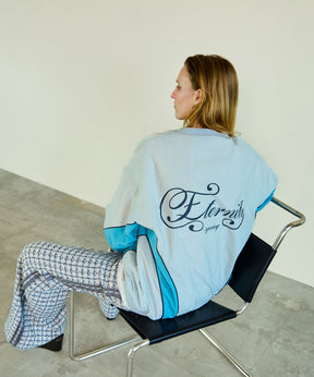 Striped Print V-Neck Tops