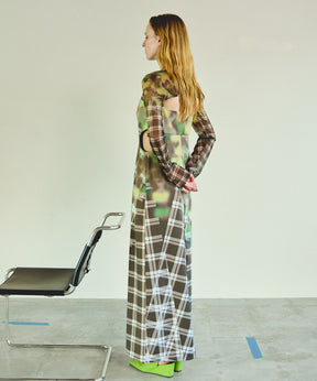 Bolero Set Flower Print Dress