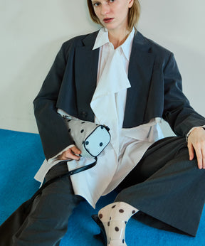 Back-Tulle Short Jacket