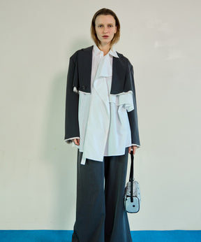 Back-Tulle Short Jacket