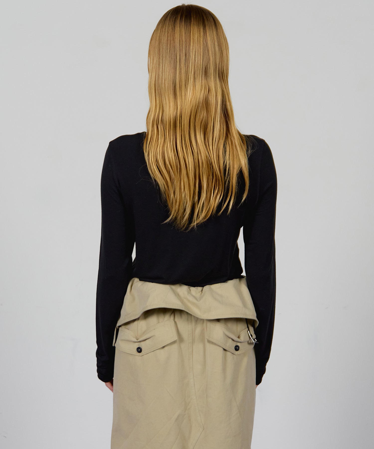 【OPEN YY】HOOK HENLEY LONG SLEEVE