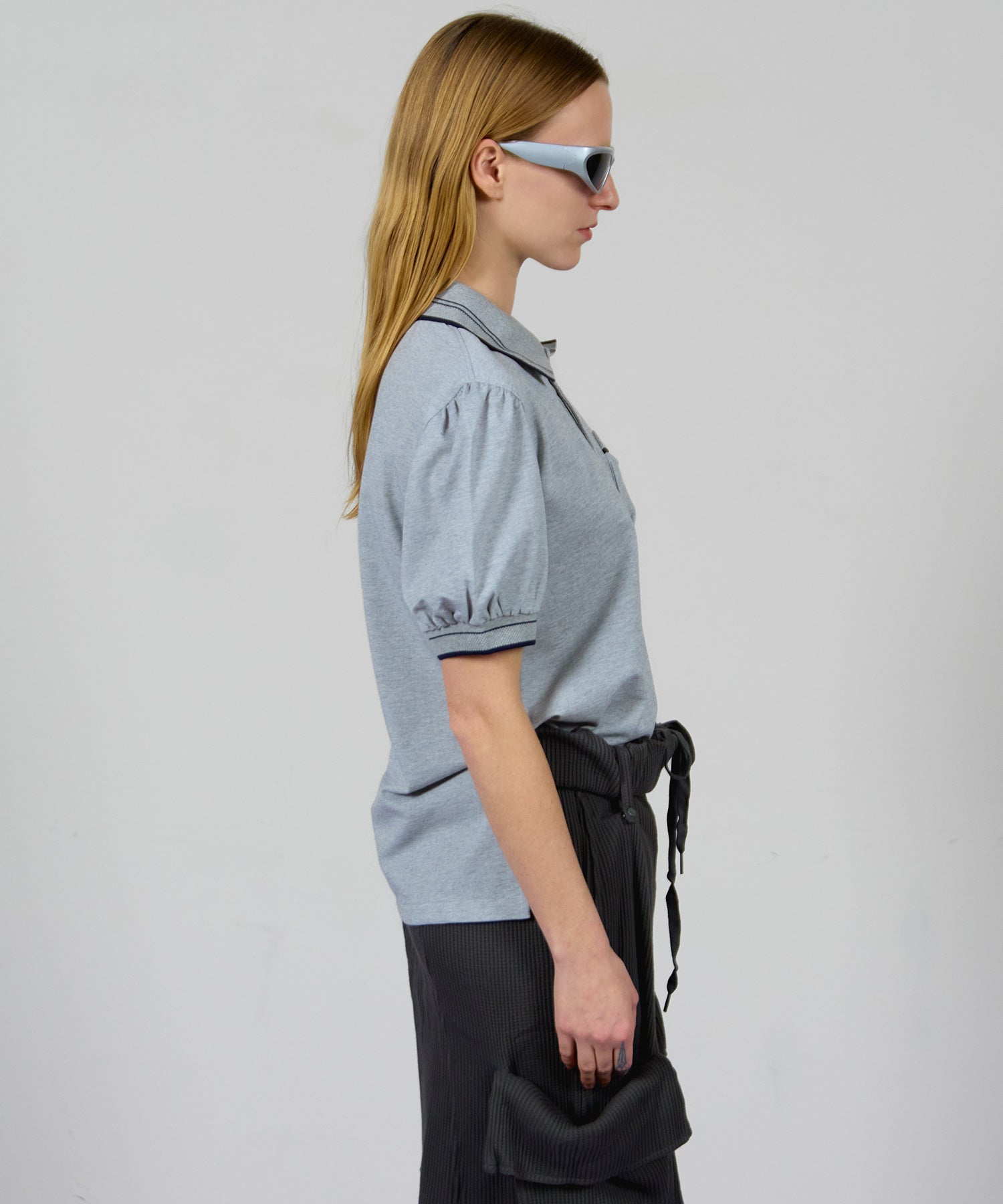 【OPEN YY】PUFFY PIQUÉ POLO