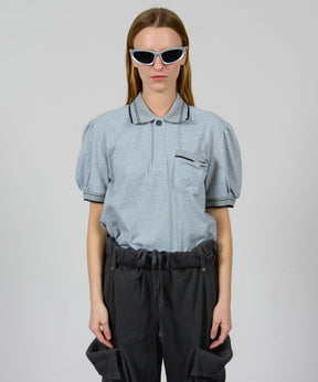 【OPEN YY】PUFFY PIQUÉ POLO