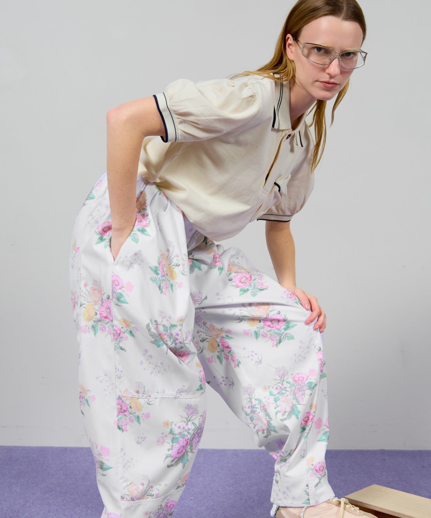 【OPEN YY】PUFFY PIQUÉ POLO