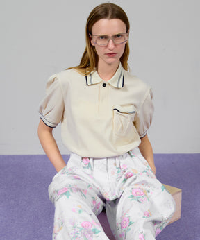 【OPEN YY】PUFFY PIQUÉ POLO