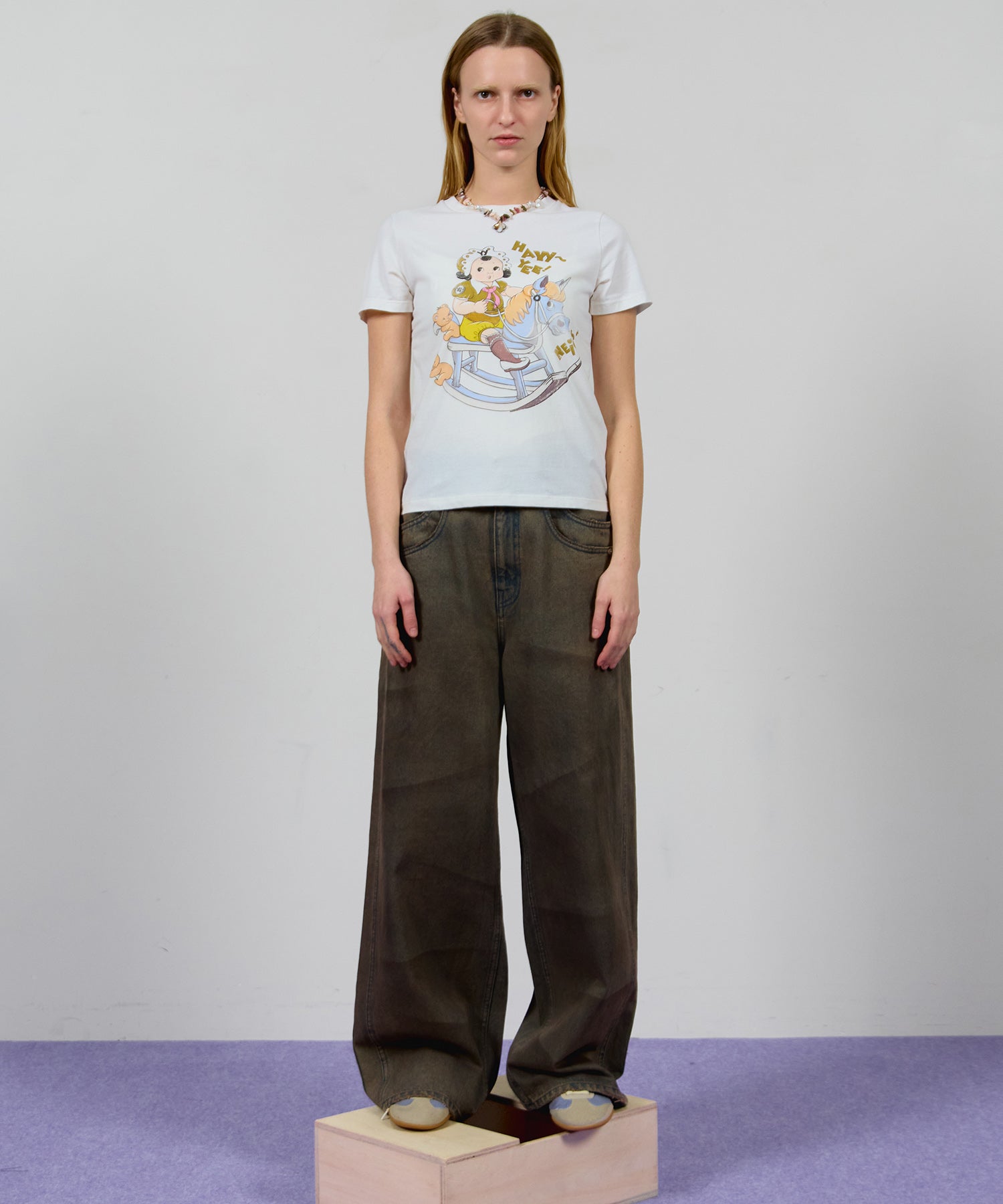 【OPEN YY】ROCKING BABY TEE