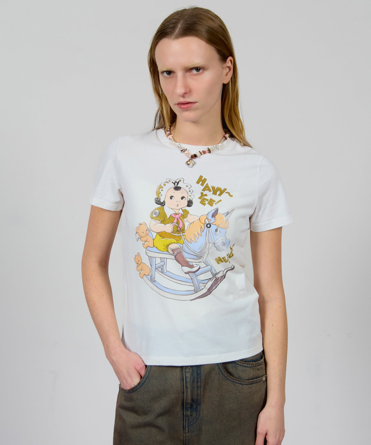 【OPEN YY】ROCKING BABY TEE