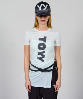 【OPEN YY】TOYY SIDE SLIT TEE