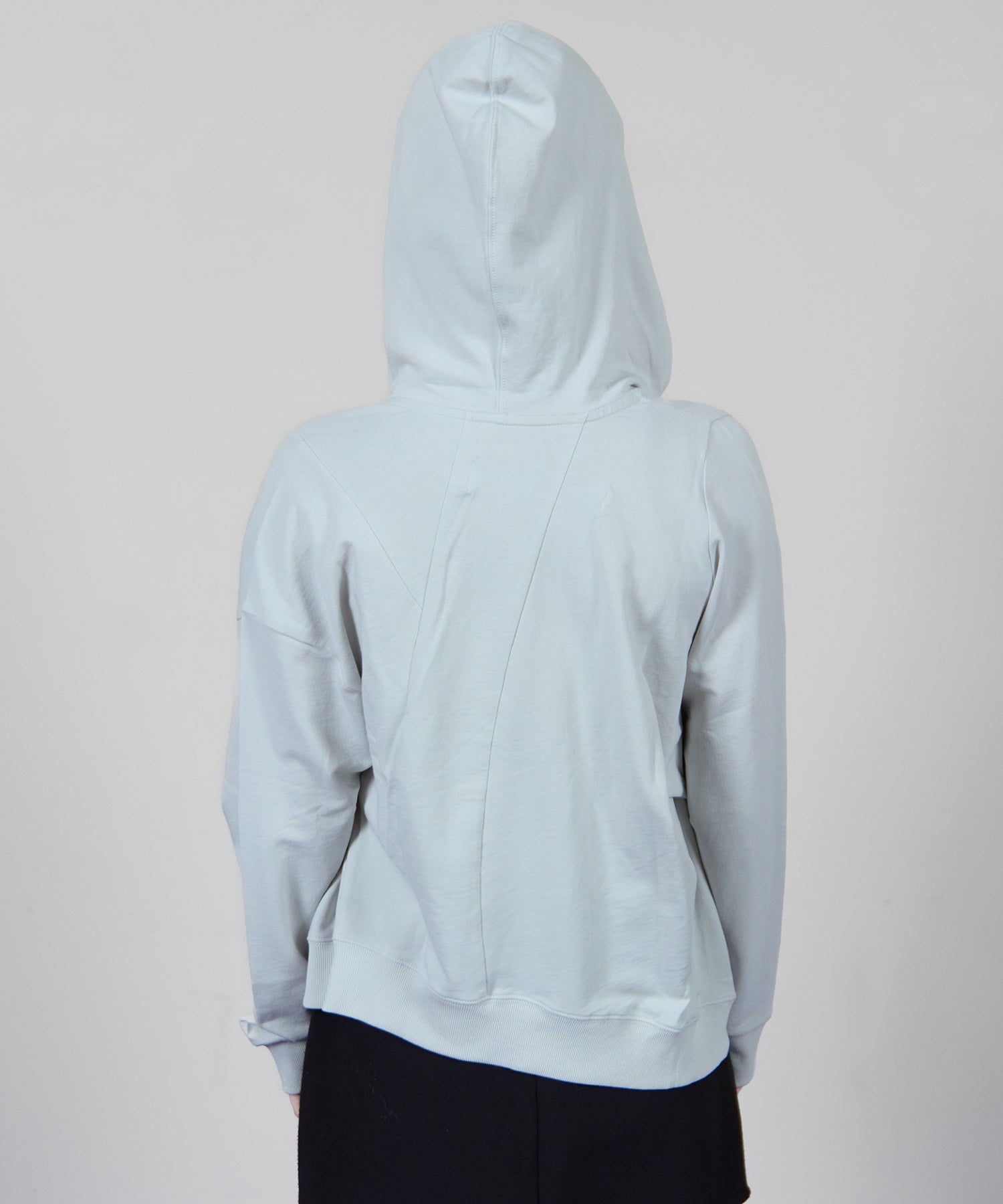 【OPEN YY】SLANT ZIP HOODIE