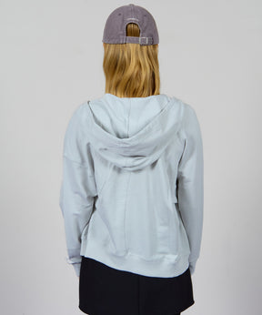 【OPEN YY】SLANT ZIP HOODIE