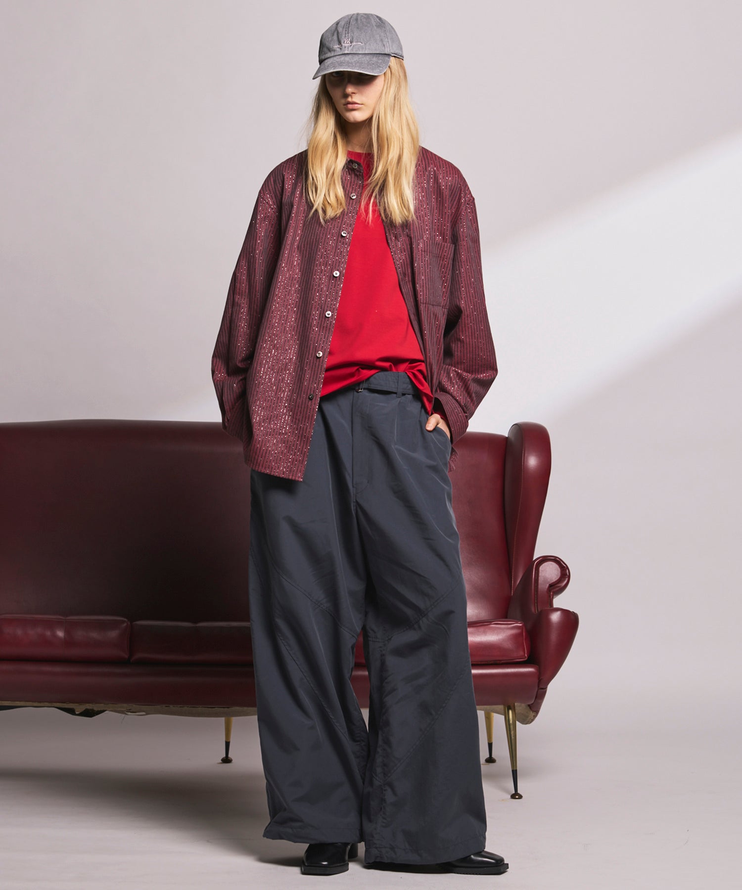 Smashing Punch Prime-Over Crew Neck Long Sleeve T-Shirt