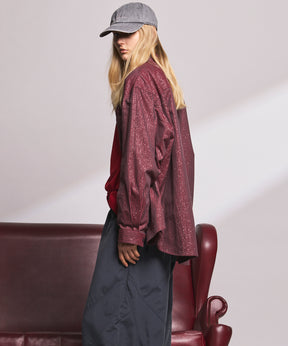 【Italian Dead Stock Fabric】Regular Collar Prime-Over Shirt