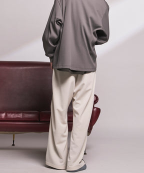 4 Colors Chambray Washable Wool Peaked Lapel Double Breasted Jacket