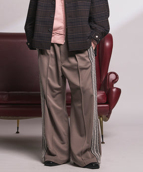 4 Colors Chambray Washable Wool Peaked Lapel Double Breasted Jacket