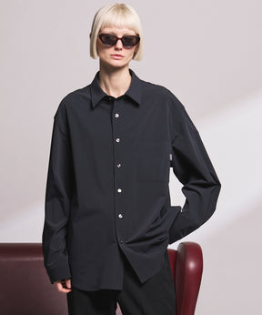 4 Colors Chambray Washable Wool Peaked Lapel Double Breasted Jacket