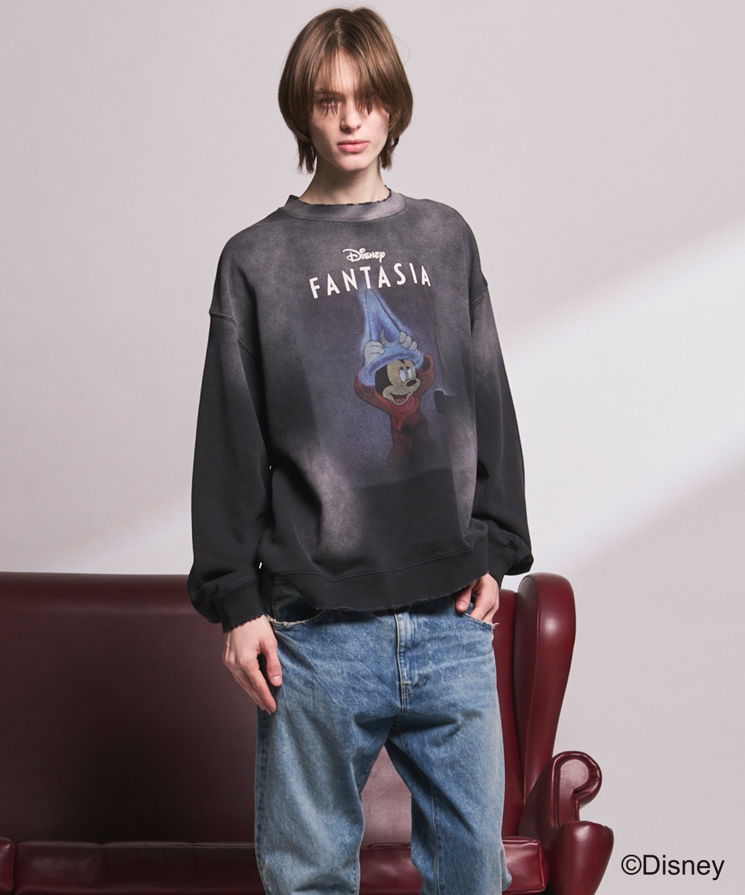 【26ss PRE-ORDER】【MOVIE SERIES】“SESAME STREET”- Elmo - Prime-Over Crew Neck Sweatshirt