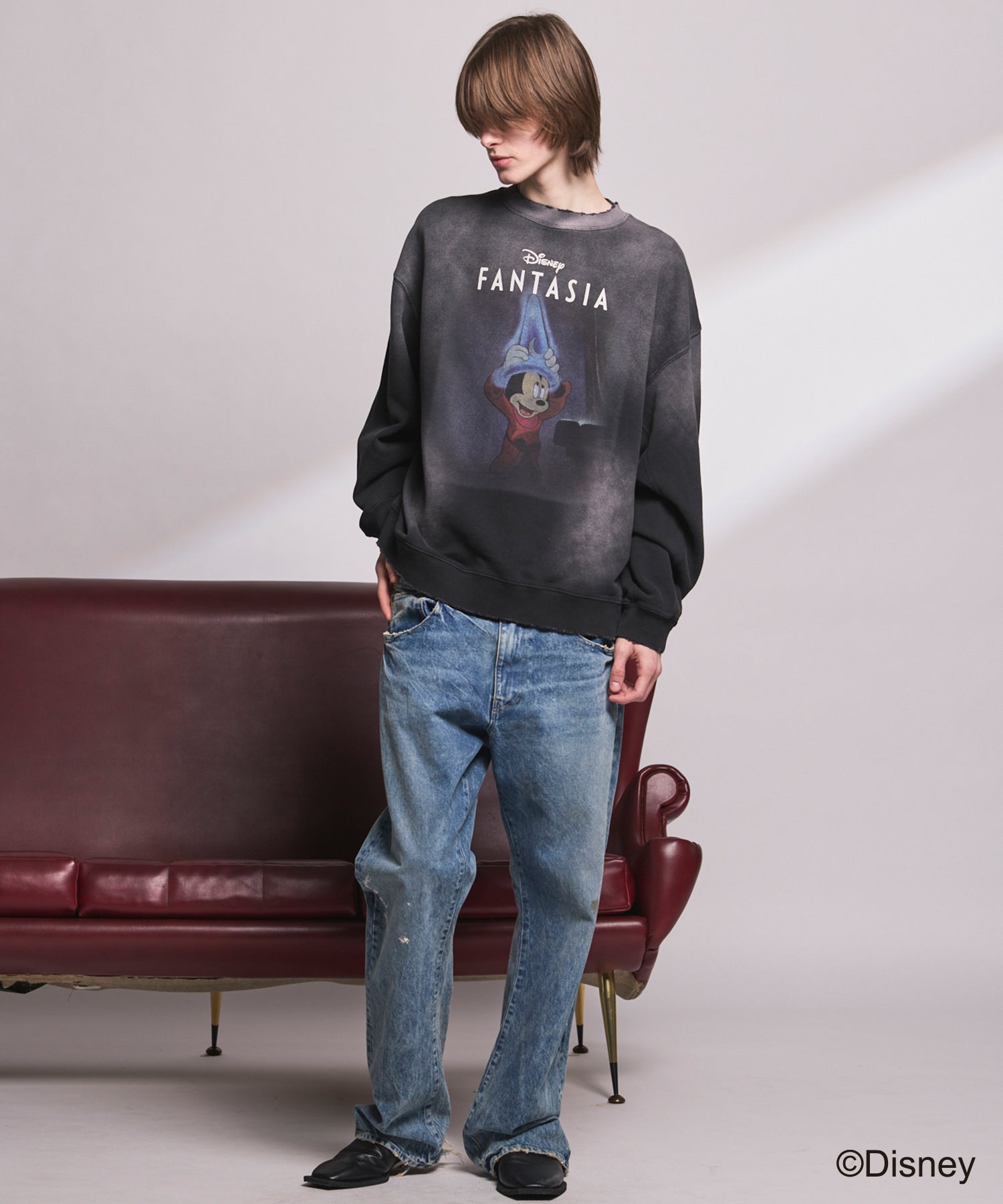 【26ss PRE-ORDER】【MOVIE SERIES】“SESAME STREET”- Elmo - Prime-Over Crew Neck Sweatshirt