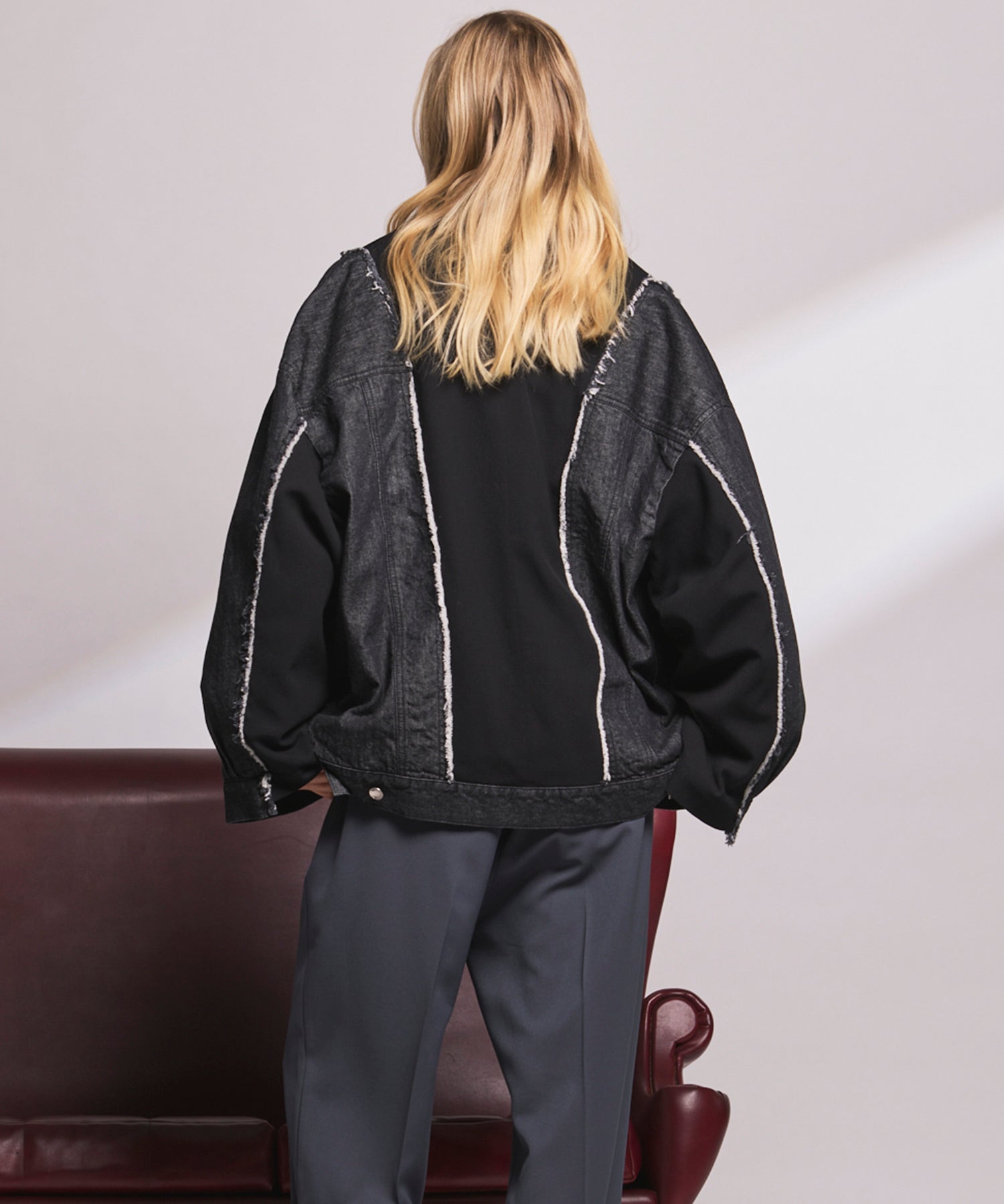 26SS PRE-ORDER】Denim Docking Prime-Over Peaked Lapel Jacket