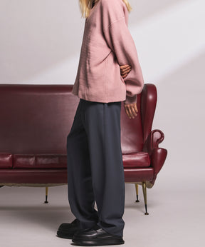 4 Colors Chambray Washable Wool Peaked Lapel Double Breasted Jacket