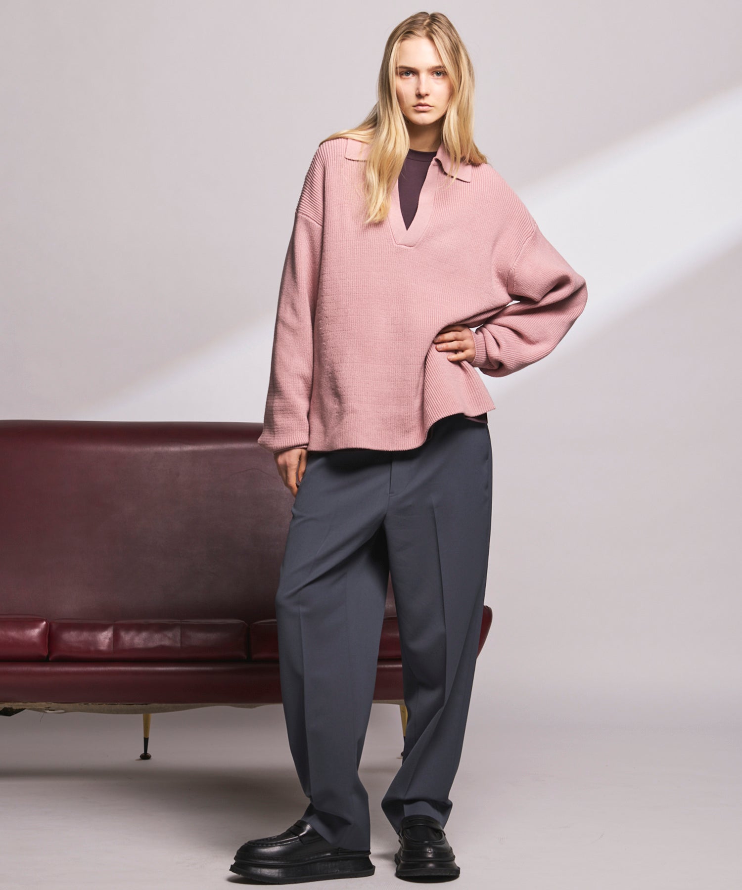 C/A Prime-Over Skipper Knit