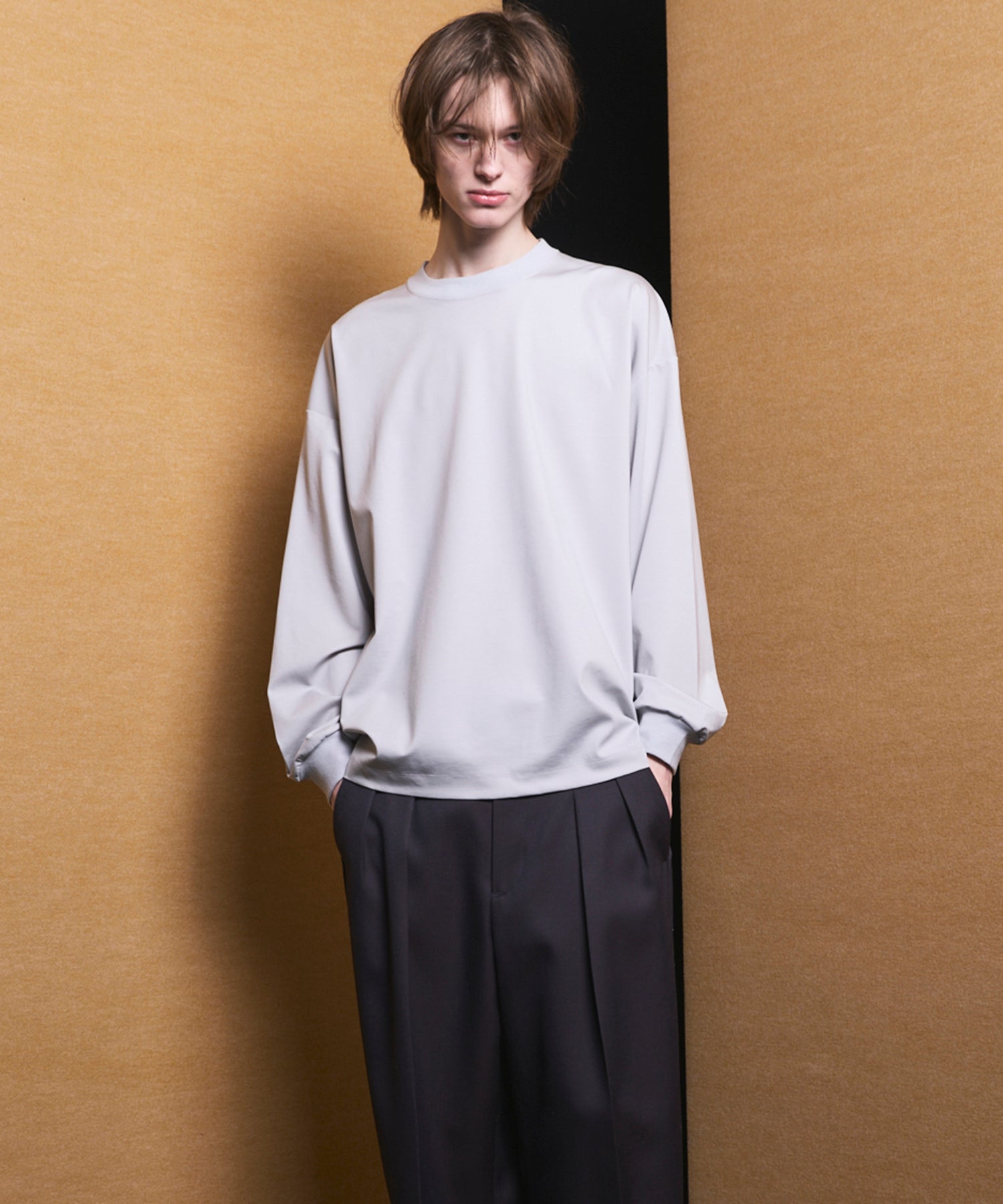 Smashing Punch Prime-Over Crew Neck Long Sleeve T-Shirt