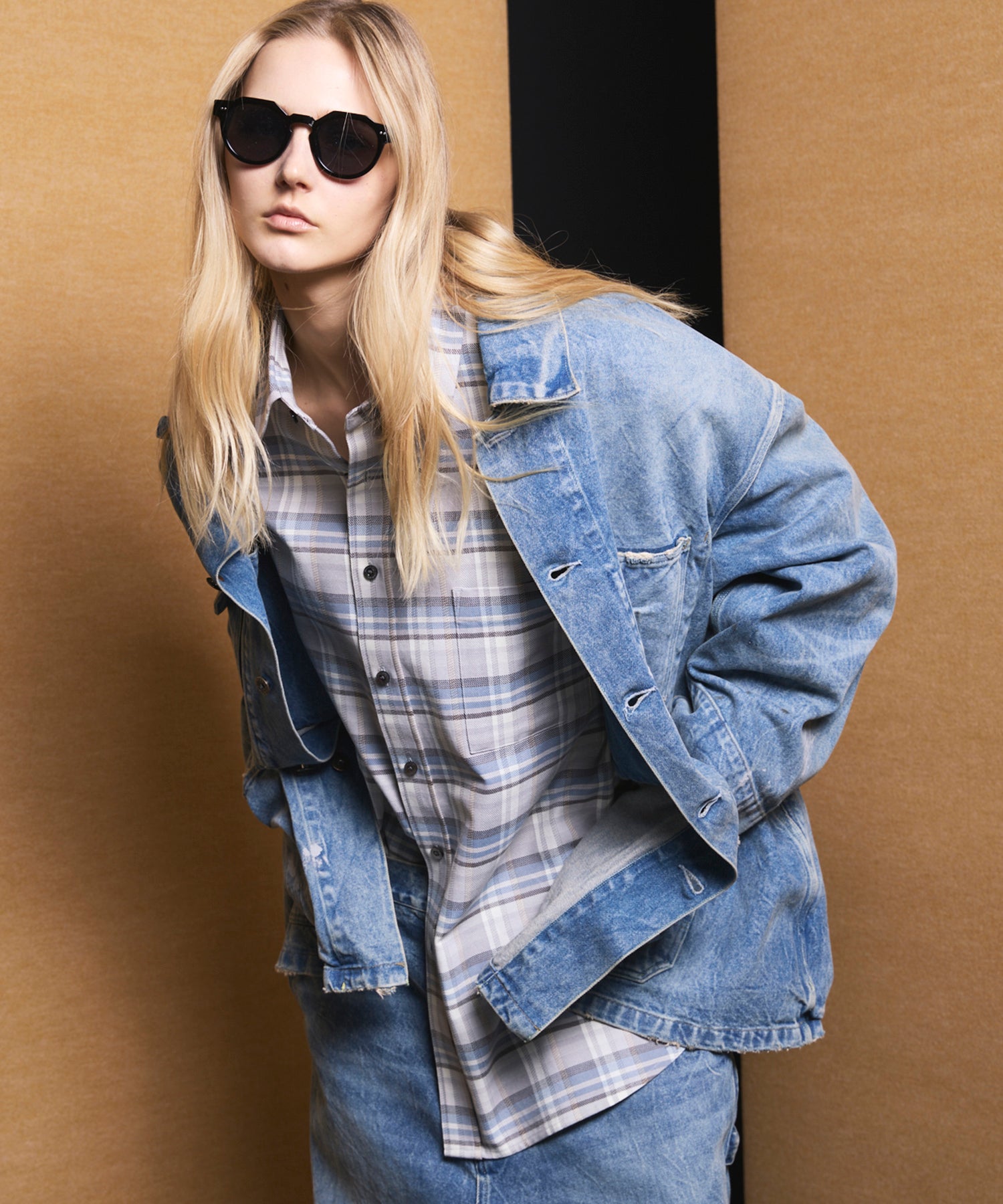 26SS PRE-ORDER】【Vintage Style Denim Fabric】Prime-Over Engineer