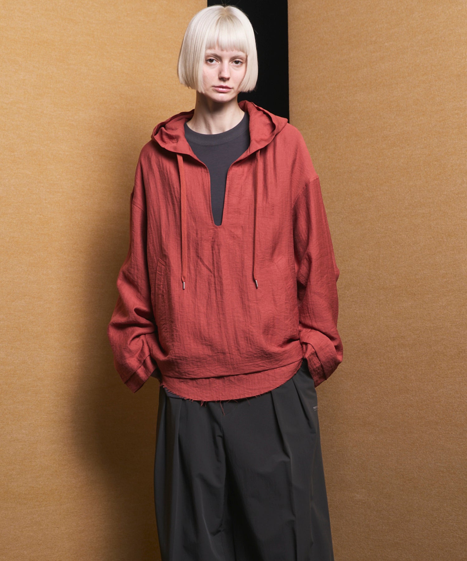 4 색 샹 브레이 세탁 가능한 양모 피크 라펠 더블 가슴 재킷